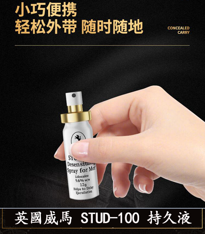 英國威馬 STUD100 男性持久液 延時噴劑:圖片 4