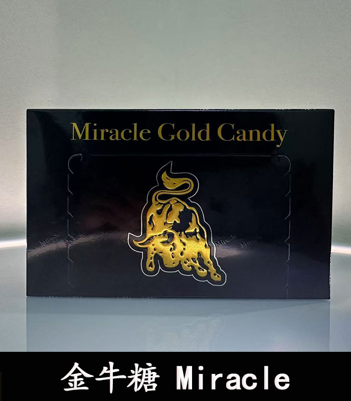 金牛糖 Miracle Gold Candy 五代汗馬糖-焦糖味 1盒30顆:圖片 2